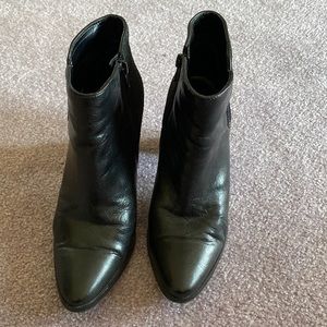 Nine West black short boots